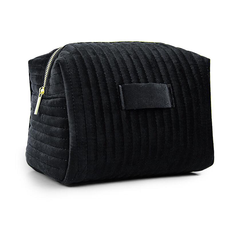 Miling Striped Large Capacity Cosmetic Travel Bag