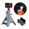 Pmandgk 4pcs Rubber Jack Pad Jack Stand Adapter Universal Rubber Slot Frame Rail Pinch Weld Protector Car Lift Pad