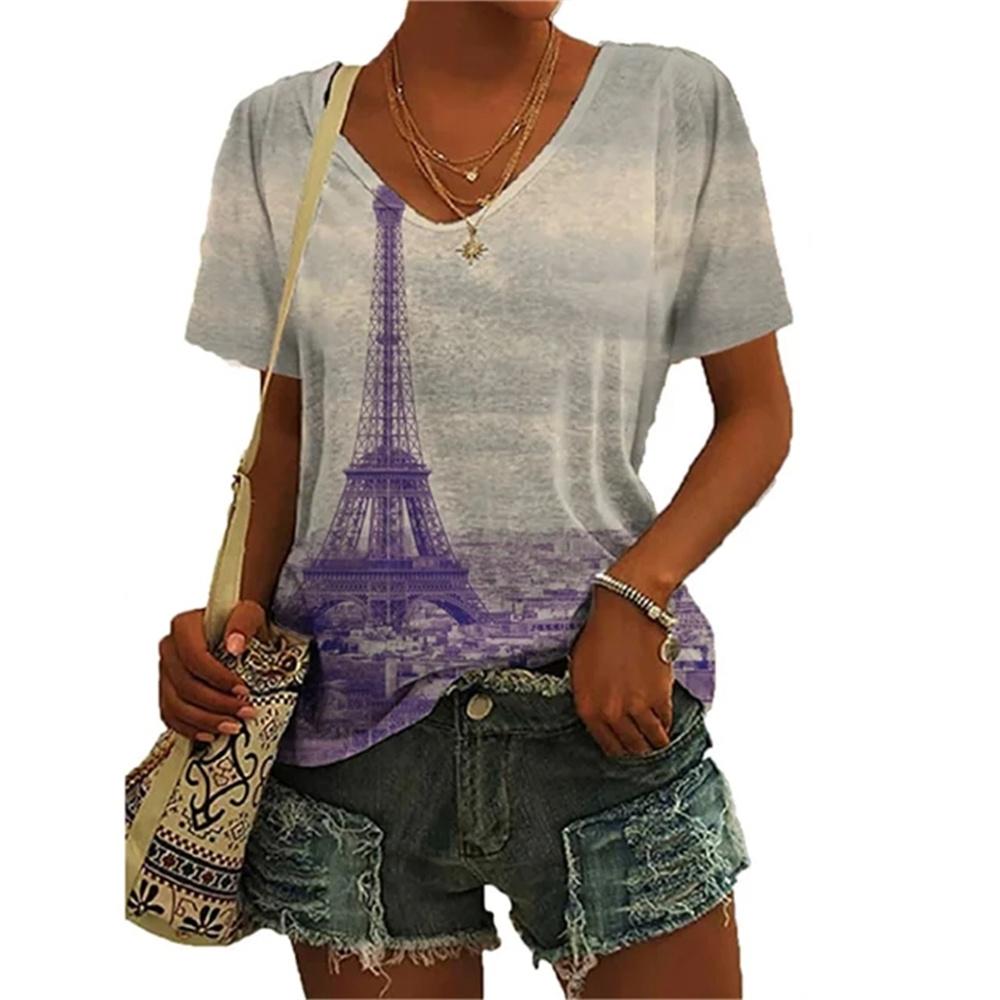 Scenic Iron Tower 3D картина с забавным узором — фото 10