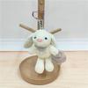 Cartoon Rabbit Plush Keychain Toy Animal Keyring Stuffed Doll For Gift Kids