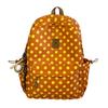 Schoolbag Korean Polka Dot Niche Design Backpack Female Middle School and College Student Schoolbag Lightweight Japanese Large-capacity Backpack 