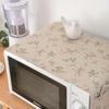 Yimanqiyun Cotton Linen Flower Dust Cover for Microwave and Oven