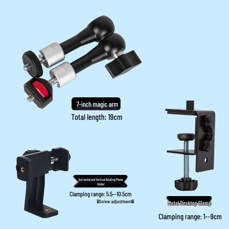 TEXIAN Portable Overhead Phone Stand with Magic Arm