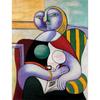 Picasso Painting Diamond Kit Abstract Geomertric Figure Drill Jewel Cross Stitch Diy 5d Full Diamond Adult Craft Home Room Decor