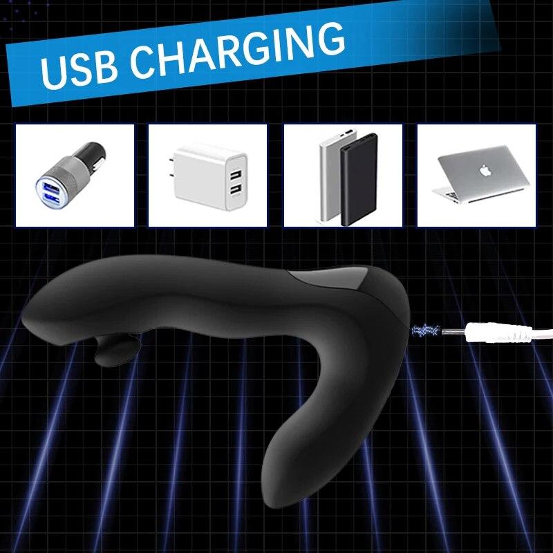 Fernbedienung Prostata Massager Anal Plug Vibrator Für Männer Sex Spielzeug Für Männer Mit Simulation Finger Drücken Erwachsene Erotik Sex Spielzeug