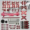 Metal Kit Aluminum Alloy RC Car Upgrade Machined Red