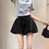 Women's Summer Bubble Shorts Casual High Waisted Puffy Shorts with Pockets Elastic Waist Balloon Mini Shorts