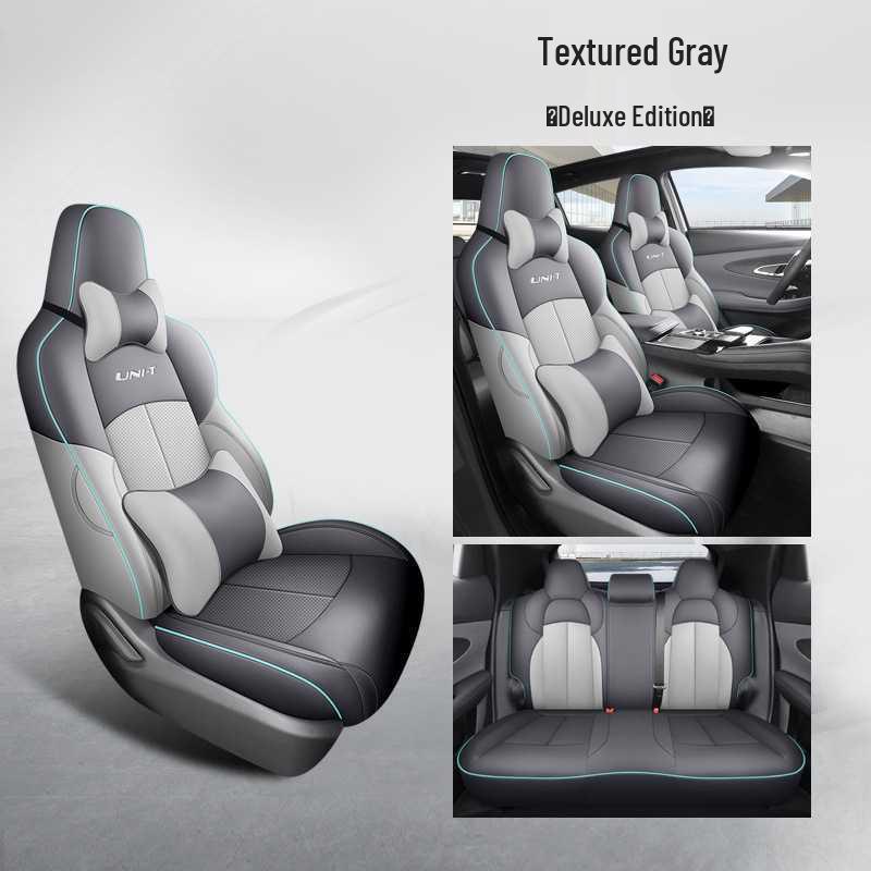 Universal Leather Car Seat Cushion for Five-Seaters - All-Season Model