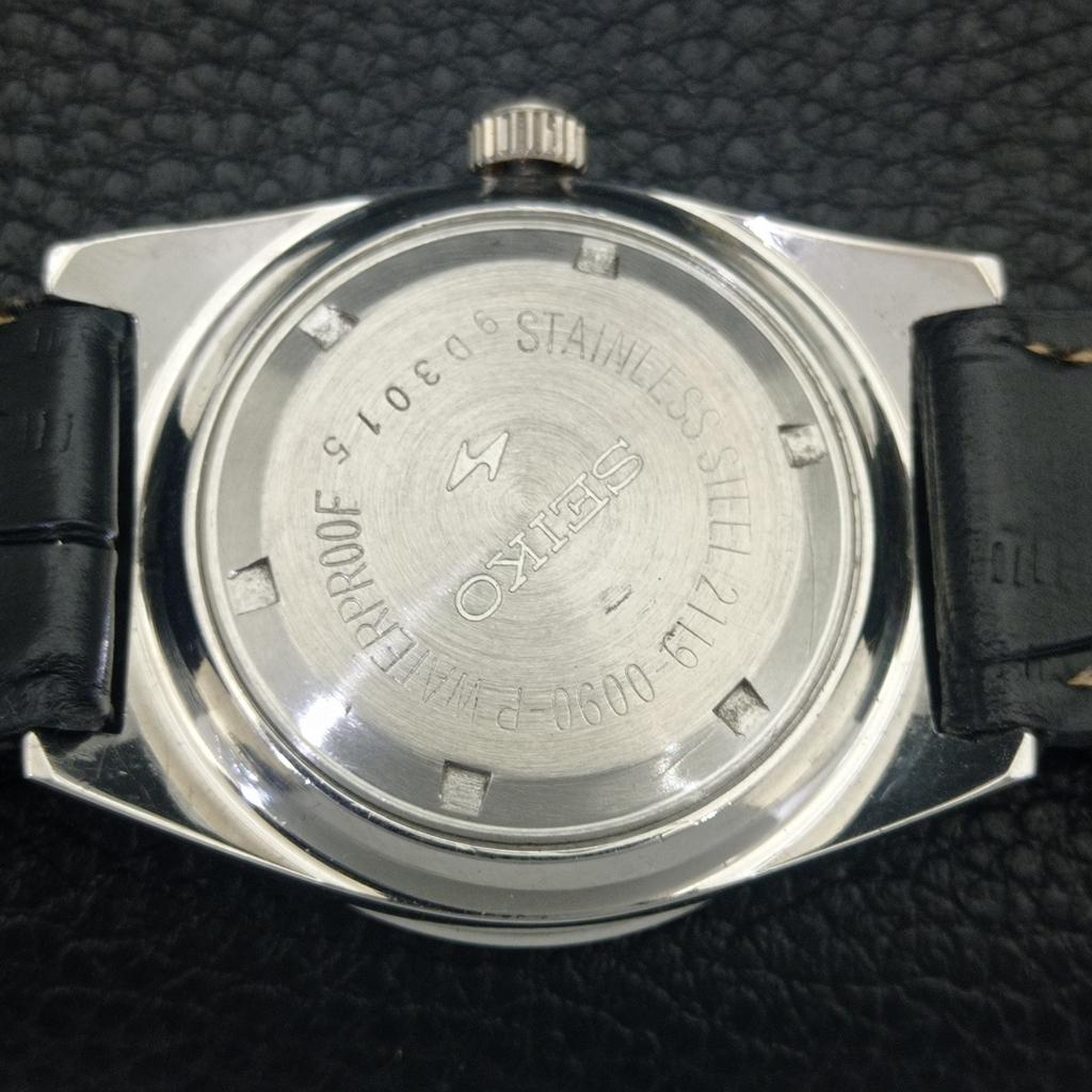 VINTAGE SEIKO HAND-WINDING 2118A JAPAN BOY BLUE COLOR DIAL WATCH a703926-1