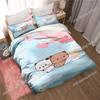 Bubu Dudu Carton Adorable Lovely Bear Kawai Beding Set 3D Printed Suitable for Bedrom Soft Duvet Cover Set With Pilowcases Home Textile
