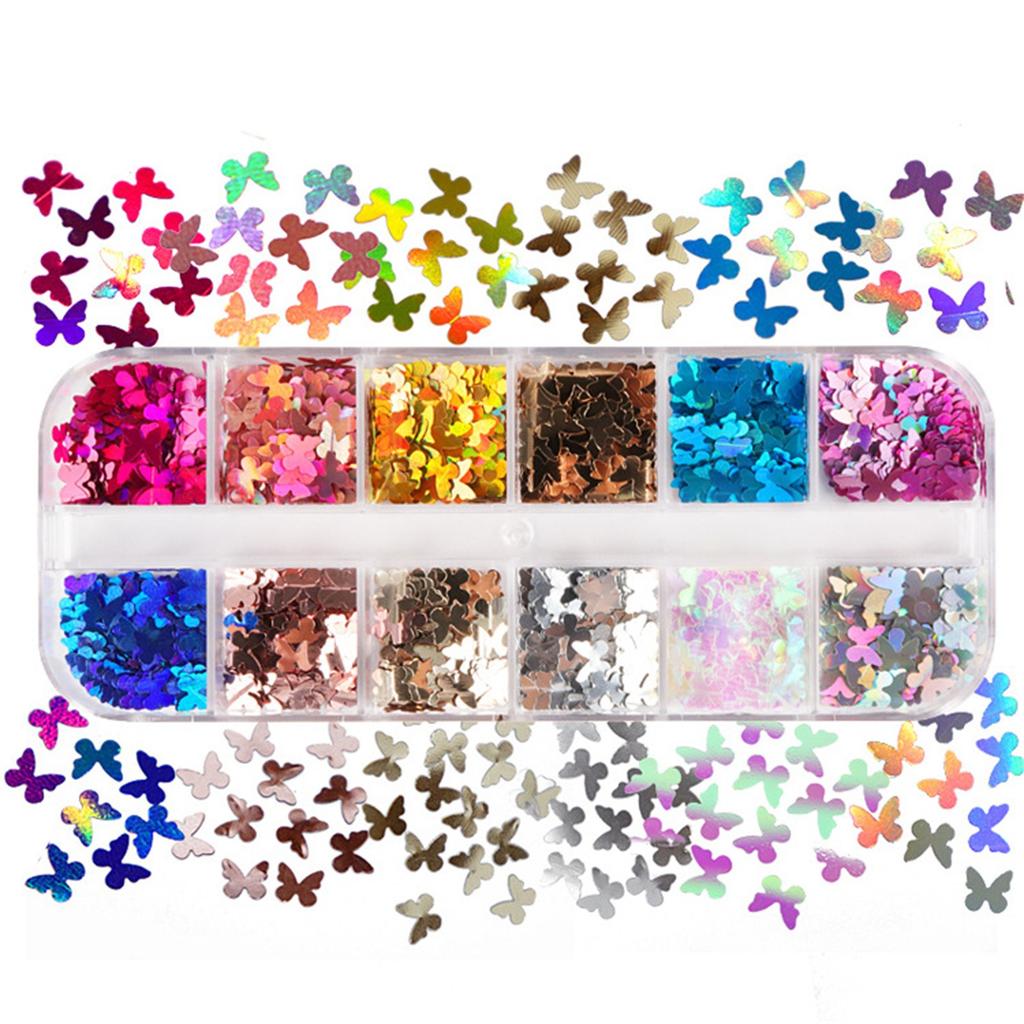 For Fun Multiple Styles Mixed Sequins Glitter For Epoxy Resin Molds Filler DIY Nail Decoration Sequins Jewelry Accessorie