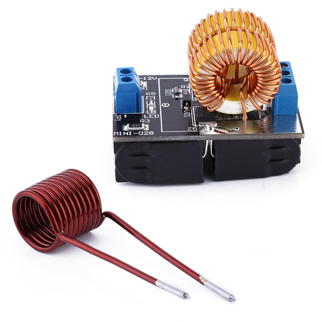 5v 12v ZVS Induction Heating Power Supply Module  Jacob\'s Ladder with Coil