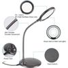 Magnifying Lamp - Raweao - 5X - Rechargeable - Black - 2000 mAh