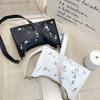 Borse Sottobraccio Sottospalla Ricamate Fashi, Versatile e Semplice Borsa a Forma di Raviolo in Pelle da Donna, Adatta per Pendolarismo e Banchetti