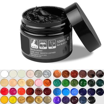 Kit de reparación de cuero para asientos de automóvil, abrigos, agujeros, restauración de rayones, herramientas, juego de reparación de vinilo para automóviles, cambio de color de zapatos y ropa para automóviles