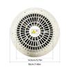 Low Noise 4500RPM Duct Fan Exhaust Blower 12V Ventilation Fan for Bathroom Kitchen Chicken Coop Greenhouse and Warehouse