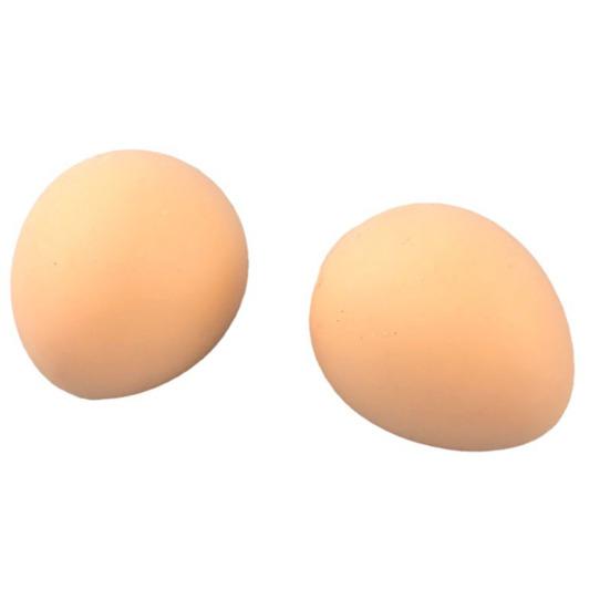1/3/5Pcs Simulated Egg Stress Ball with Mesh Bag Slow Rebound Egg Squeeze Fidget Toy Anxiety Relief Soft Stress Ball Pinch Sensory Toy