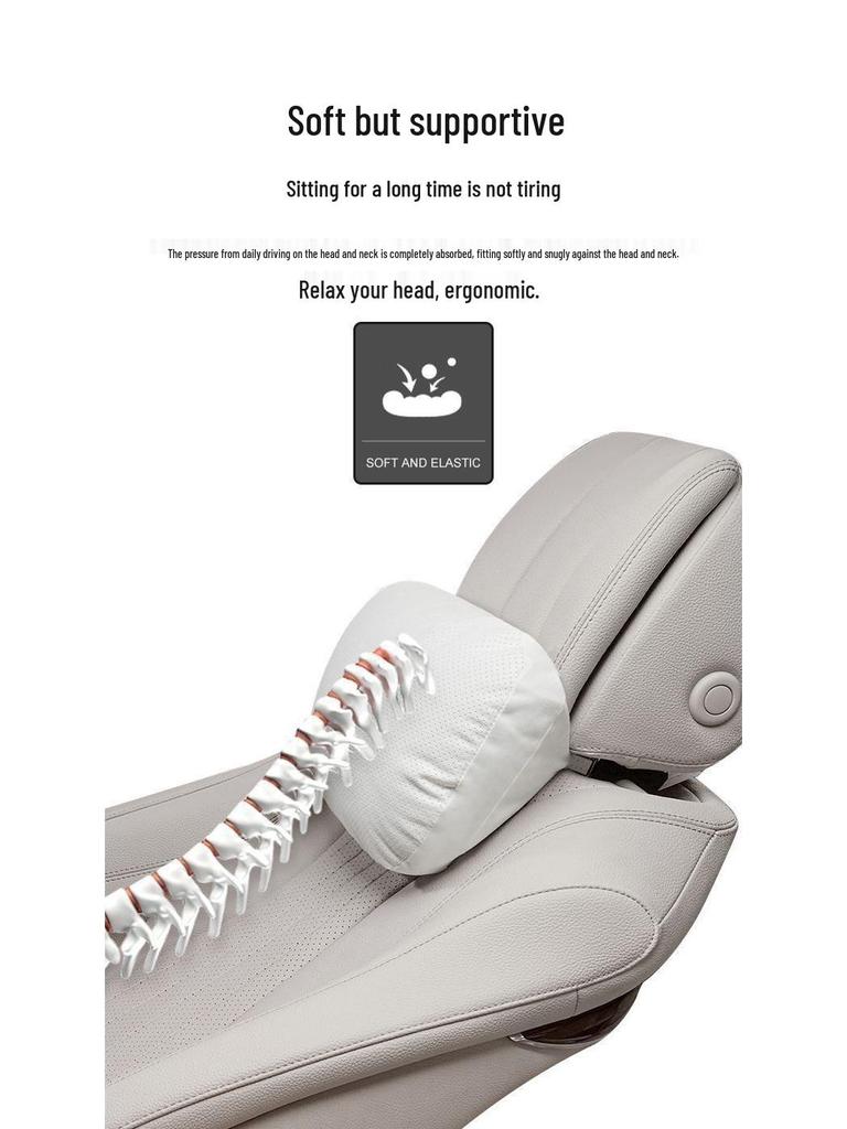 Mercedes-Benz S-Class Maybach Headrest & Lumbar Support Pillow