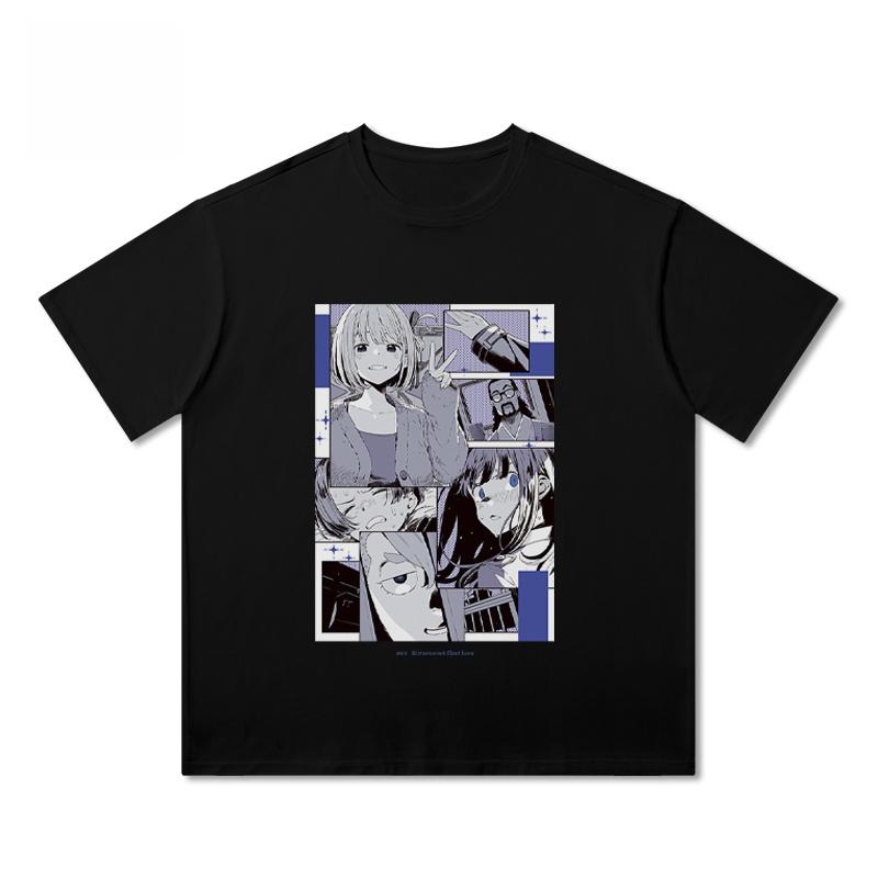 Lycoris Recoil Chisato Nishikigi Takina Inoue Anime Manga Graphic Print Aesthetic Streetwear Kawaii Unisex Cotton Short Sleeve