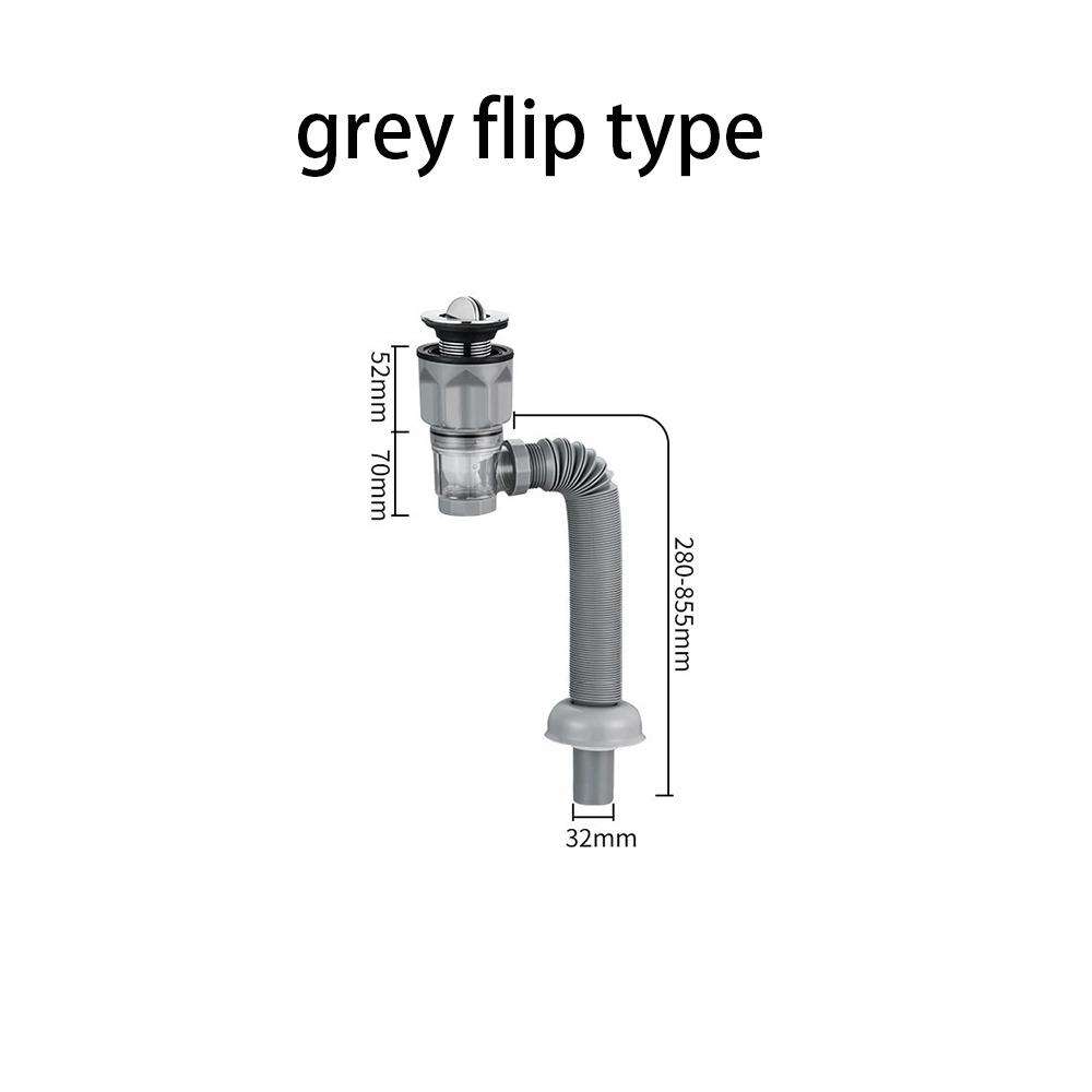 Anti-odor Basin Drain Dual-use Basin Drain Hose and Accessories New Hand Basin Drainage Component