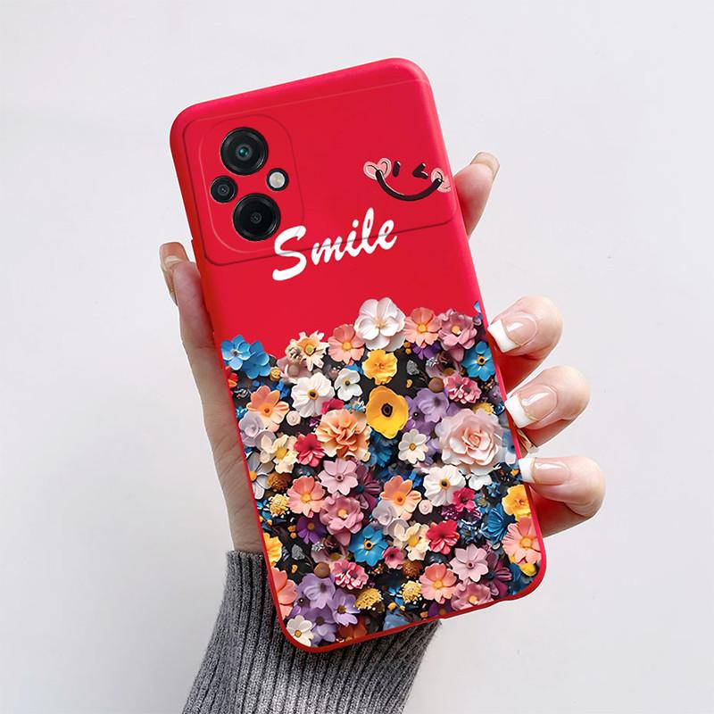 For Xiaomi Poco M4 M5 M5S Phone Case Cute Popular Butterfly Astronaut Soft Silicone Bumper For Poco M5 M 5 S M4 Back Cover Shell