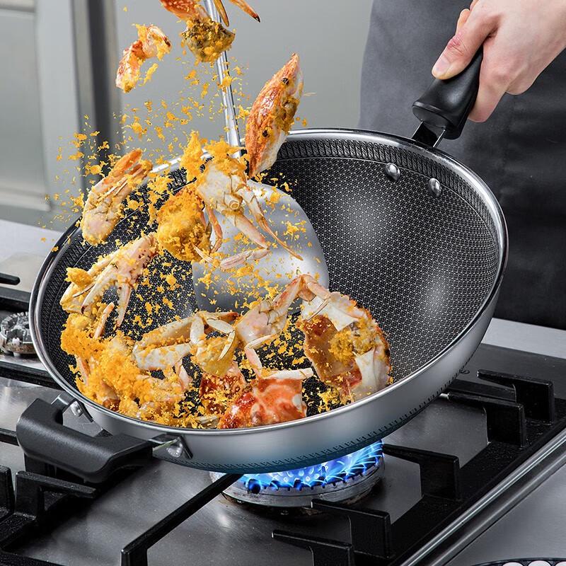 Chuda Huang 316SS Double-Sided Honeycomb Non-stick Fry Pan