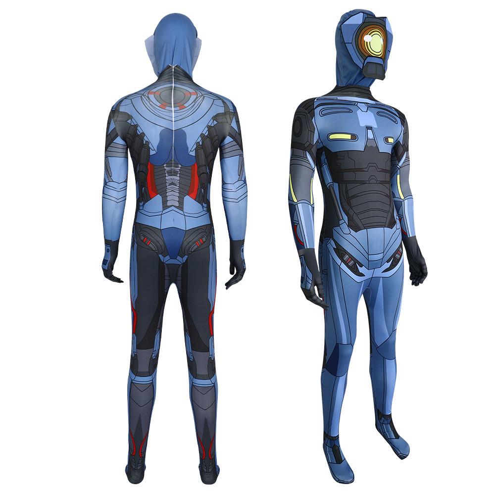 Man Ultrakill Childrens Jumpsuit Christmas Cosplay Costume Role Partys Play