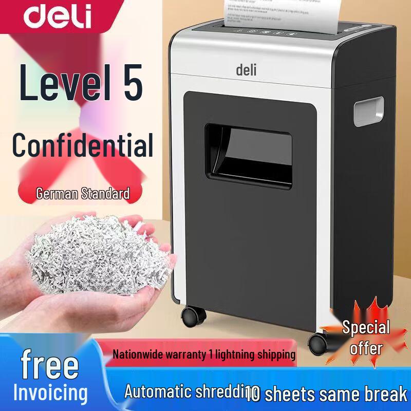 

Deli 9915 Commercial Office Paper Shredder