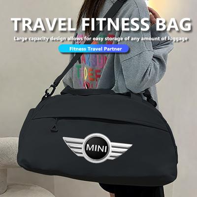 Car Logo Travel Portable Large Capacity Luggage Storage Bag For MINI Cooper R53 R52 R50 One JCW Clubman Countryman WORKS