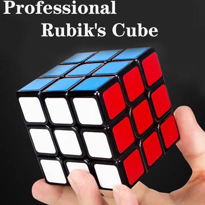 Cubo profissional ultra-suave mágico colorido ABS Rubik crianças quebra-cabeça torção brinquedo alívio do estresse