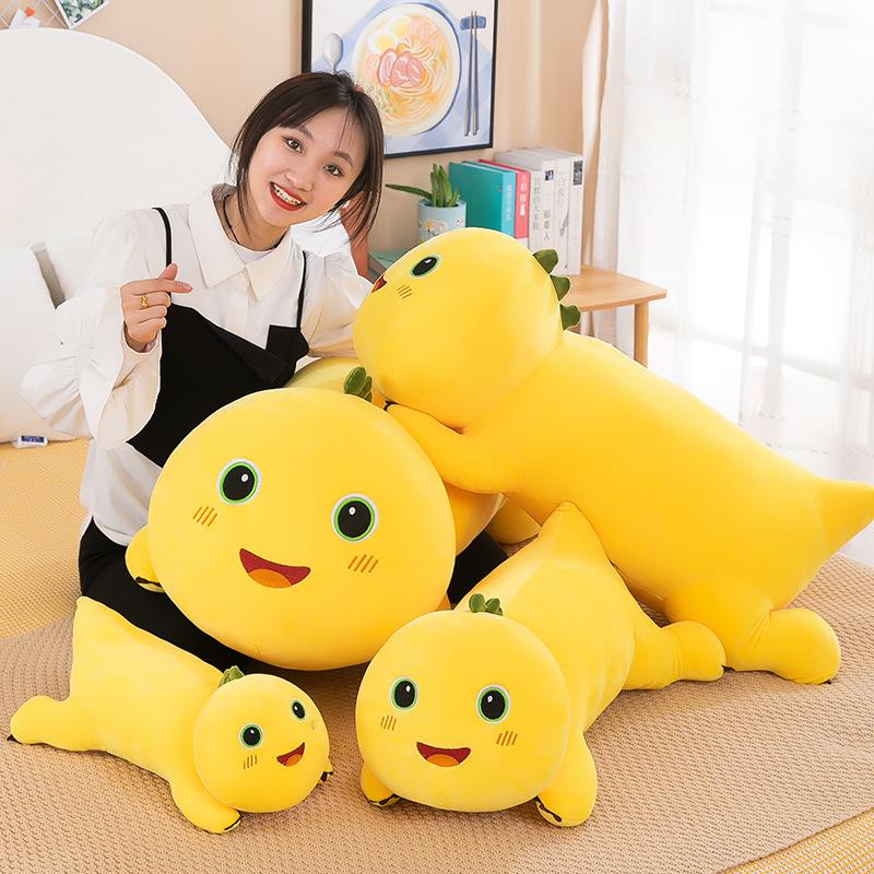 New Milk Dragon Doll Decompression Plush Toy Super Soft Large Dinosaur Sleeping Pillow Doll