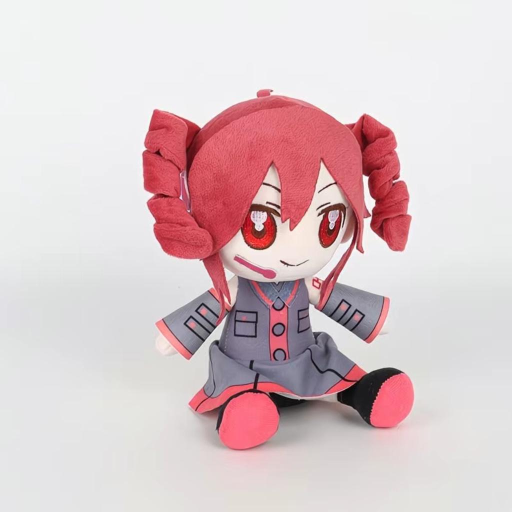 23Cm Kasane Teto Plush Plaything Plush Doll Stuffed Plushies Figurine Anime Cosplay Cartoon Birthday Present Christmas Gift For Fans Girl