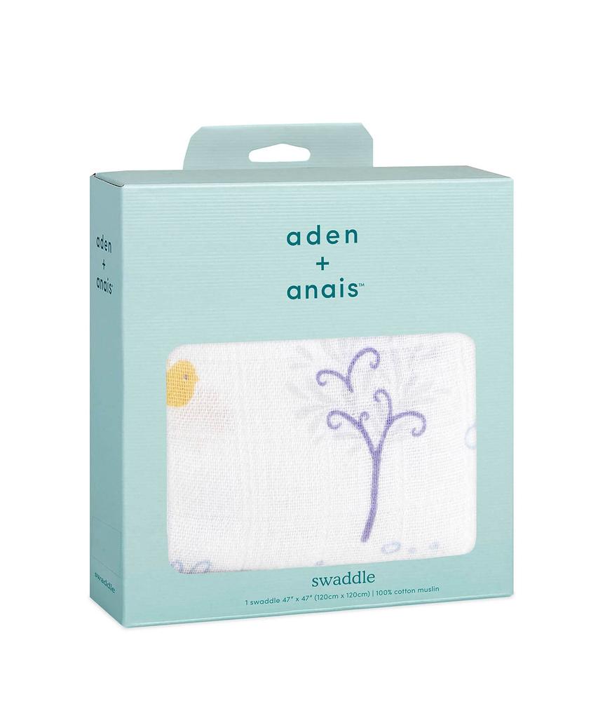 Swaddle Gauze Baby Japanese Product Aden Anais Swaddle 1 Piece Forest Muslin 120 X 120cm Aiden and Anais Swaddle Baby Newborn 8918 [Genuine + 100%