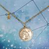 Amano Studio Zodiac Medallion - Libra (Aquarius) Necklace Jewelry - Gift