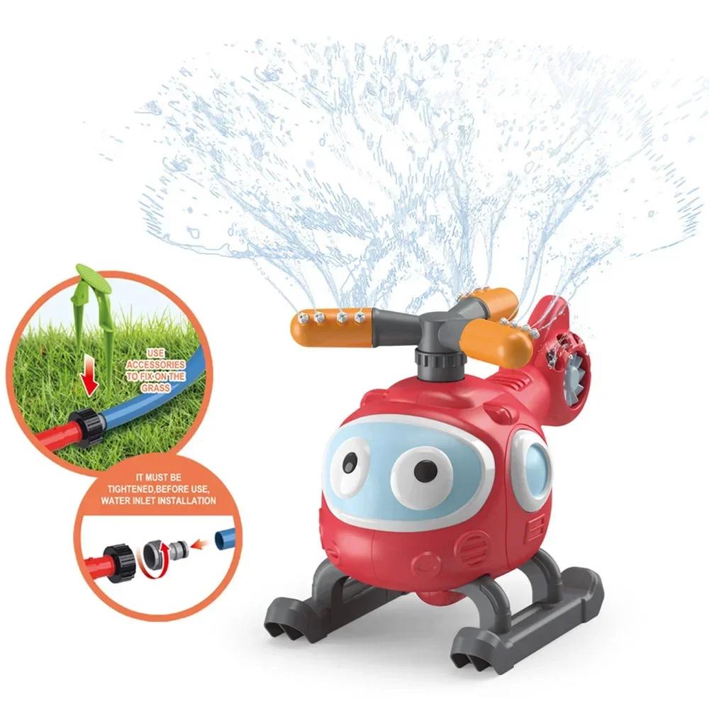Garden Sprinkler Outdoor Water Spray Toy Backyard Garden Water Toys Summer Yard Cartoon Splash Sprinkler Baby Bath Toy For Kids