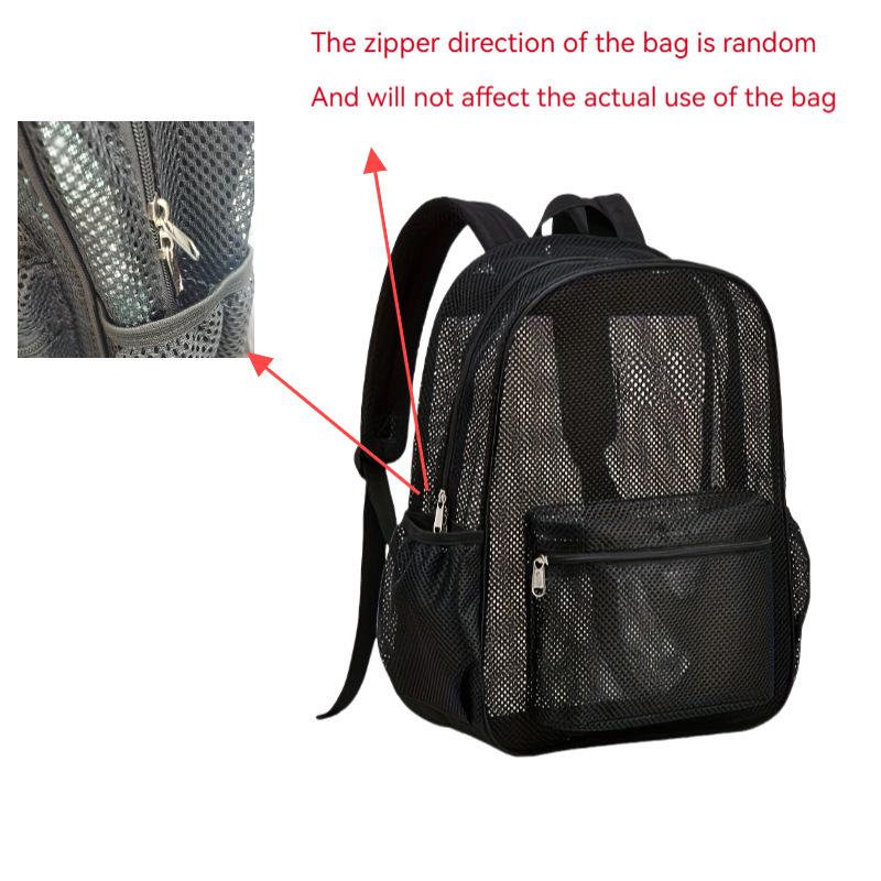 Heavy-Duty Mesh Backpack for Commuting, Swimming, Travel, and Outdoor Sports