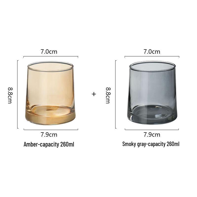 Thickened Glass Mouthwash Cup