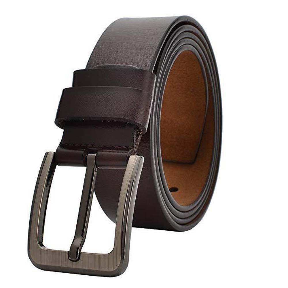 Retro Men Wide Belt Zinc Zinc Alloy Jeans Waistband Adjustable PU Leather Belt  Party