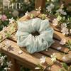 Luxurious Pink Floral Pearl & Rhinestone Pleated Headband - Exquisite Elevated Hair Accessory
