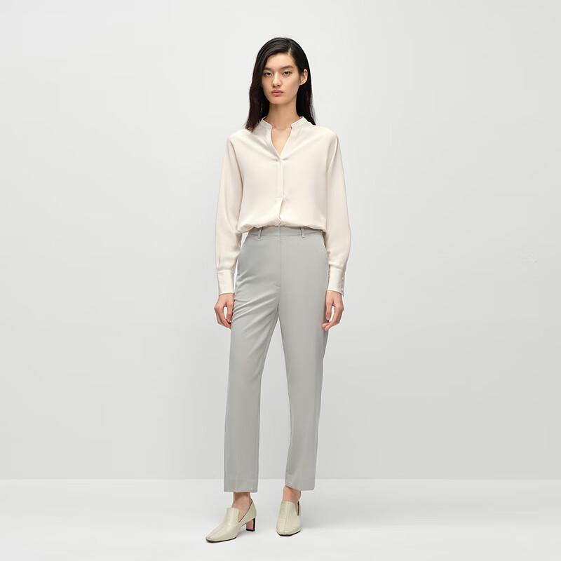 OVVOVV Women's Spring/Summer Worsted Wool Suit Trousers