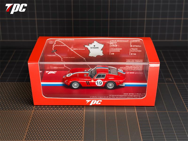 [Vorab] Tpc 1:64 250 Gto Rot / Rot#19 Diecast Modellauto red