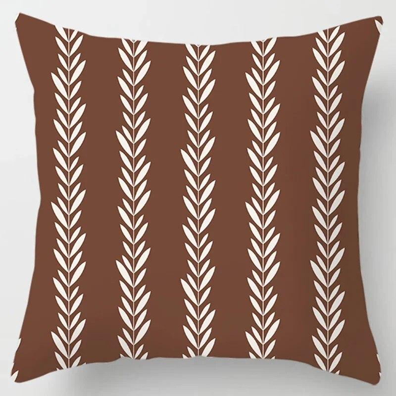45x45cm Modern simple geometric print pillowcase Room bed Sofa Chair Office cushion cover Home Decoration embrace