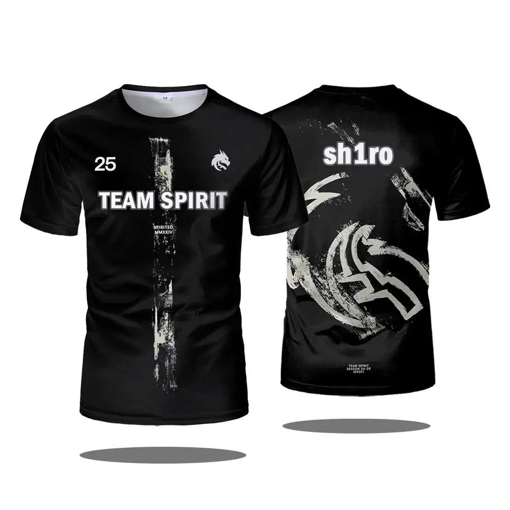 Duch Drużyny 2026 New Jersey Cs2 Koszulka Uniformu Esportowego Cs Go Gra Treningowa Top Premium Oddychający Szybkoschnący Krótki Rękaw