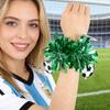 1PC World Cup Football Wrist Flower Sports Theme Party Performance Decorative Colored Bar Bracelet Flower Cheering Props
