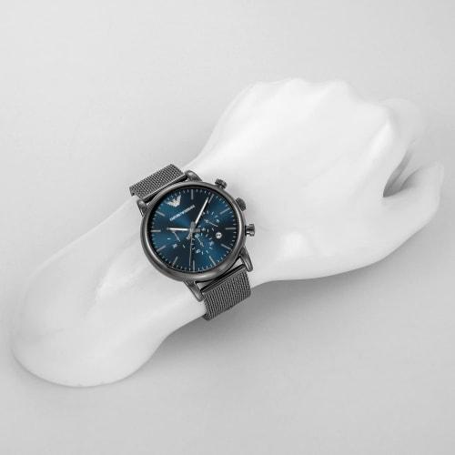 Emporio Armani LUIGI AR1979 Men's Watch, Black