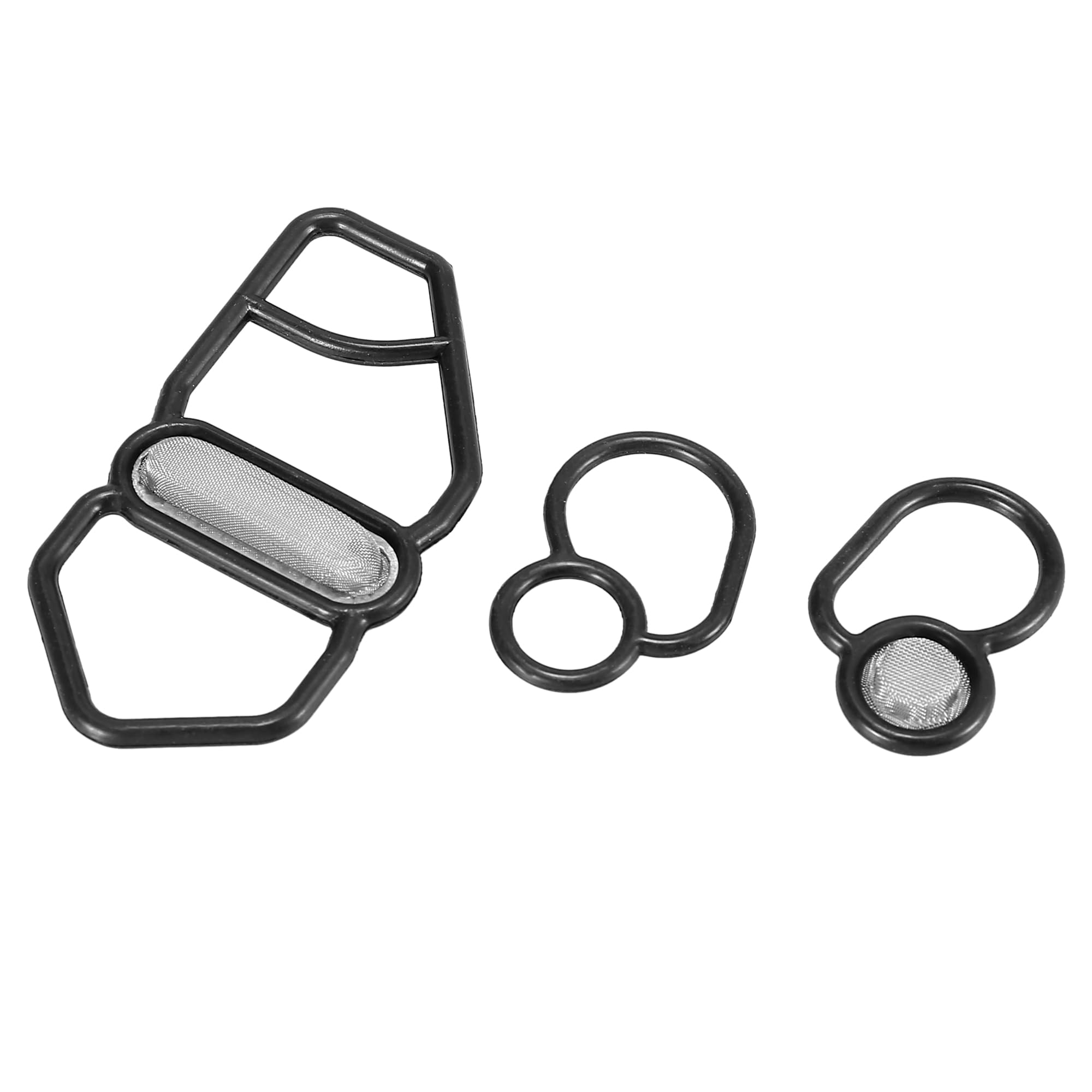 X AUTOHAUX Car Solenoid Gasket Kit 15825-P08-005 36172-P08-005 36172-P08-015 Compatible