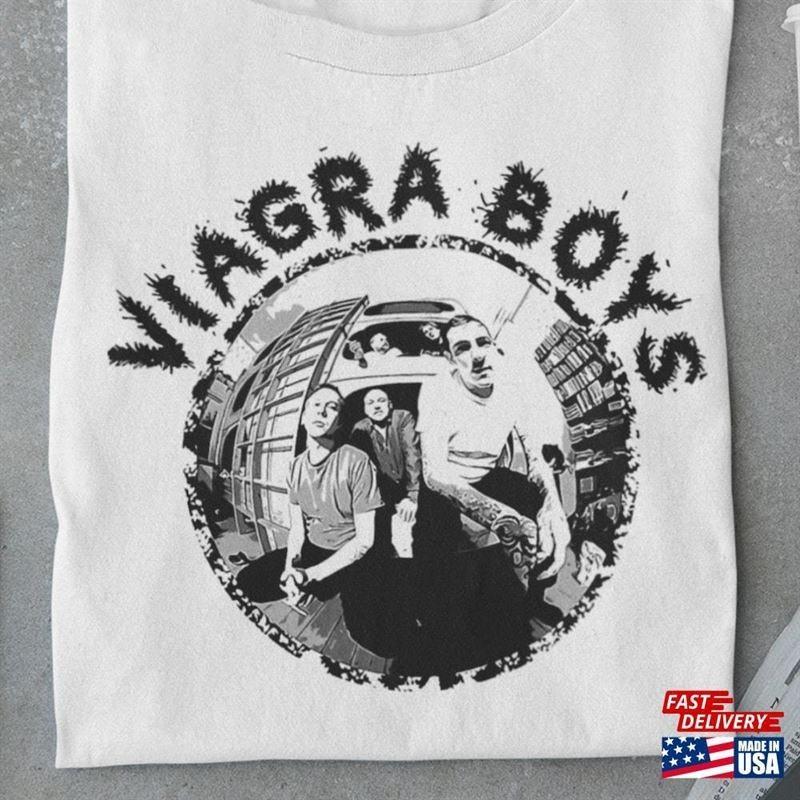 Vtg Members Of Viagra Boys Band Cotton Full Size Unisex White Shirt TU674 XXXL