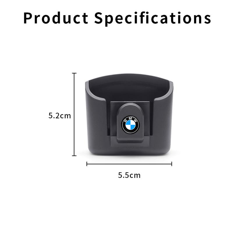 BVYD9 Motorcycle Sticker/Car Key Storage Box Organizer Auto Dashboard Sunglasses Card Holder Clip For BMW M G80 G06 G07 G42 G14 G15 X5