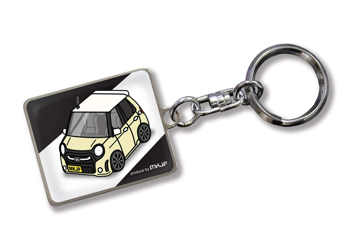 

MKJP Кастомный брелок Honda Modulo X JG1 2 Черный автомобиль Золотой Основной цвет N-ONE золотой