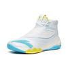 Anta KT6 Thompson Abrasion Resistant Breathable High Top Basketball Shoes Men's White Blue Yellow Sneakers 112041101-8